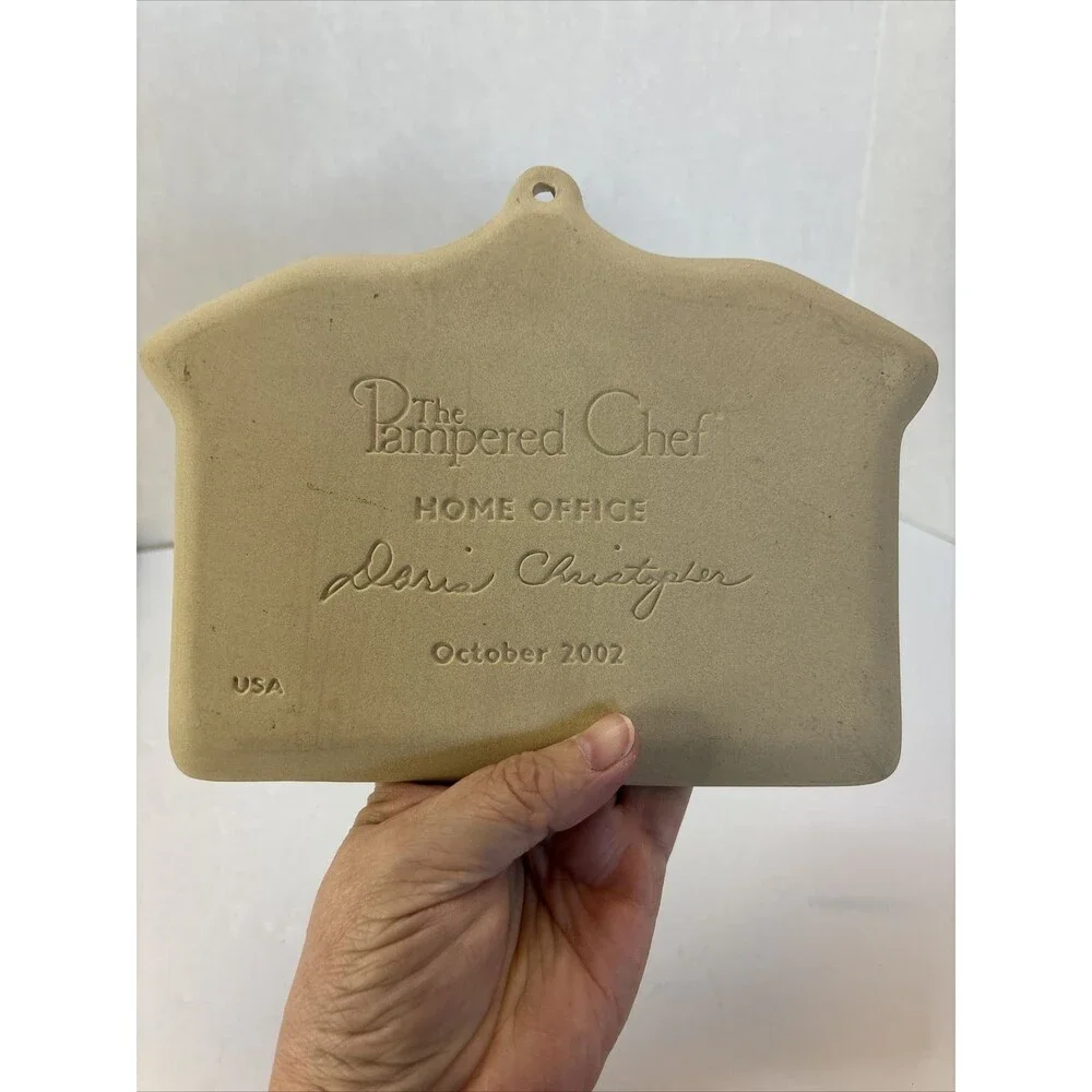 Pampered Chef Home Office Cookie Mold #4897 Never Used